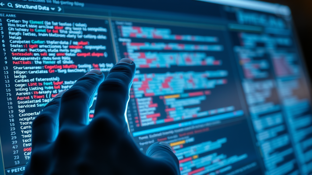 structured data schema markup for technical SEO with rich snippets