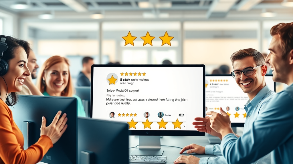 E-commerce homepage displaying diverse 5 star reviews for trust building