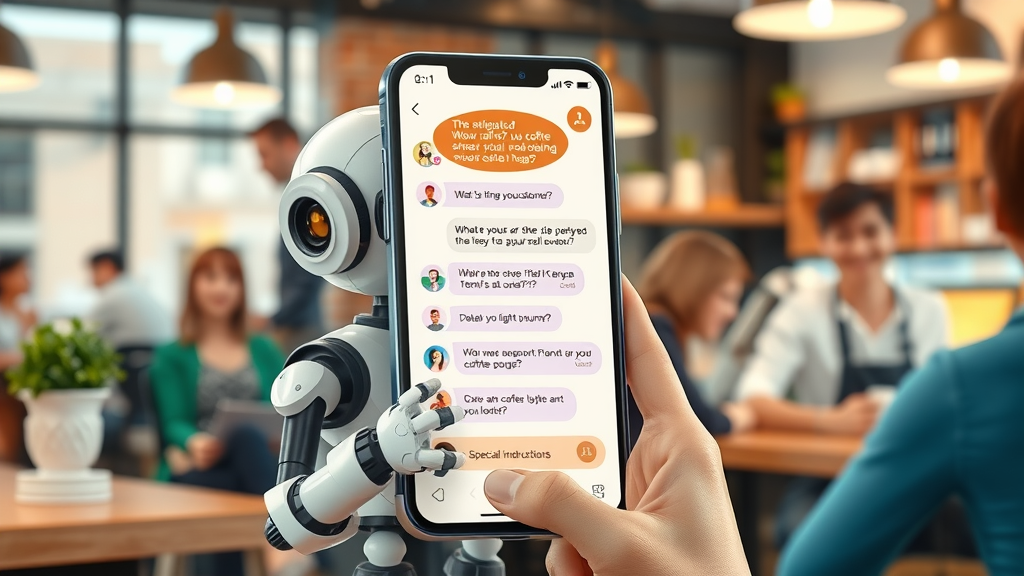 AI chatbot interface for customer service in small business, small business ai, customer service