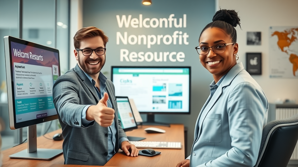helpful nonprofit resource hub offering guidance for small nonprofits
