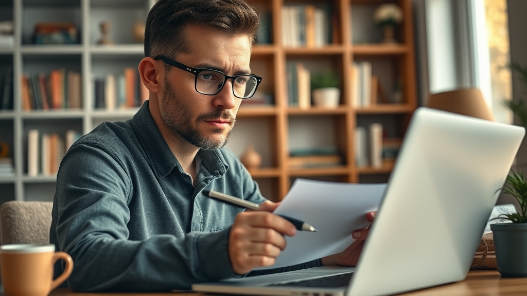 content writer brainstorming and creating a detailed blog post for content marketing