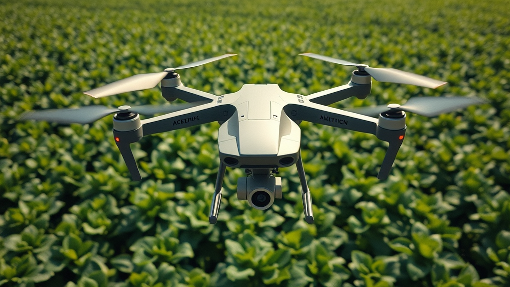 precision agriculture drone surveying crop fields agriculture technology