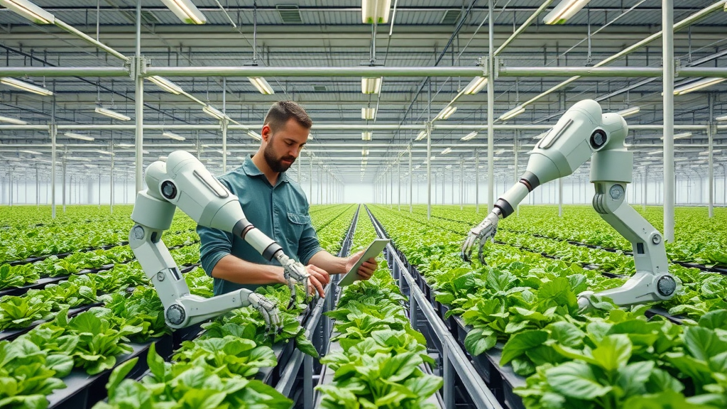 automation autonomous tractors robots smart greenhouse technology in agriculture