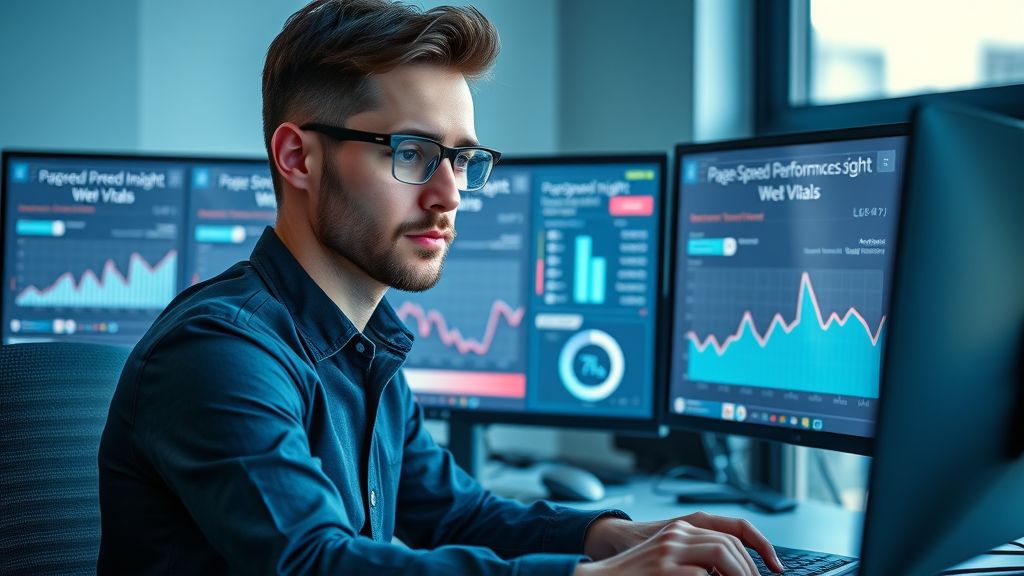core web vitals monitoring for technical SEO with pagespeed insights interface