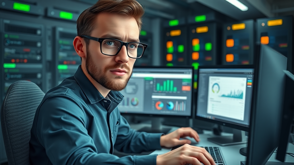 Technical SEO expert conducting site audit using SEO techniques and advanced tools.