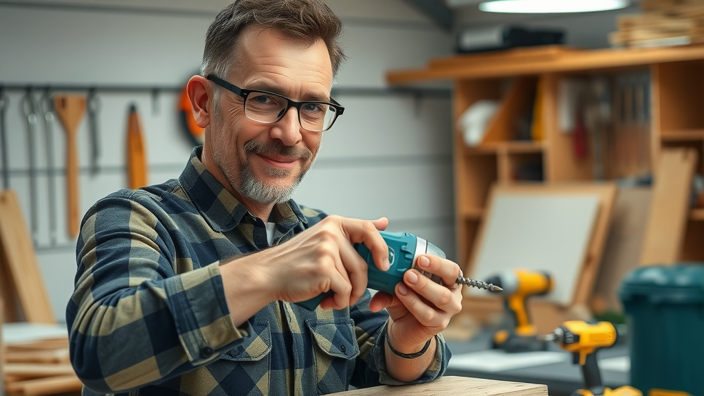 General contractor demonstrating DIY home repair for home service blog for general contractor