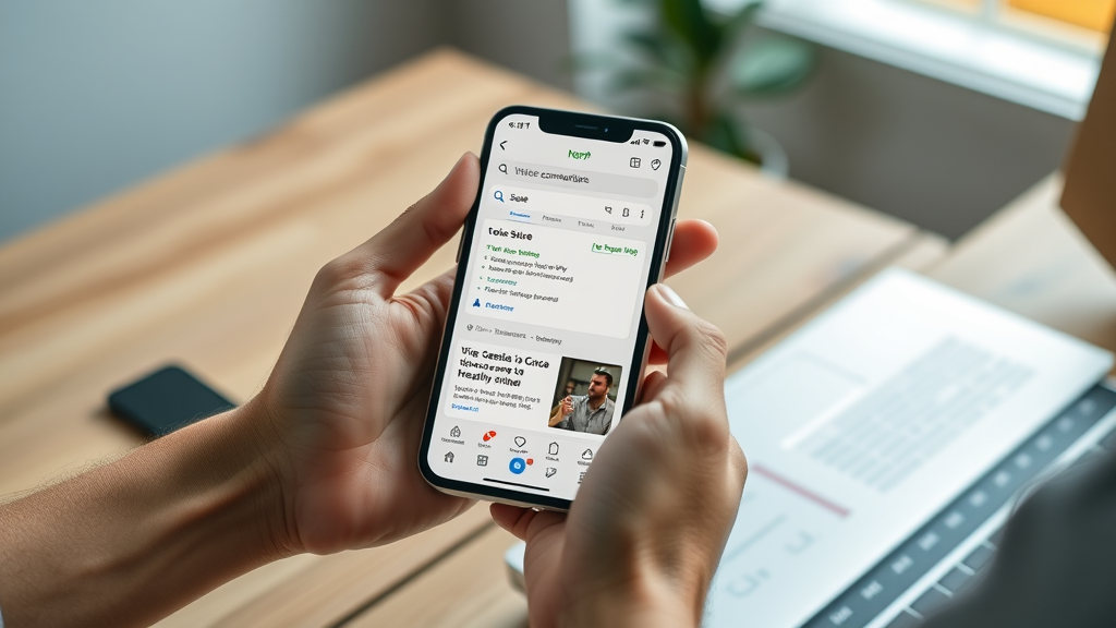 mobile SEO and voice search technical optimization phone with featured snippet