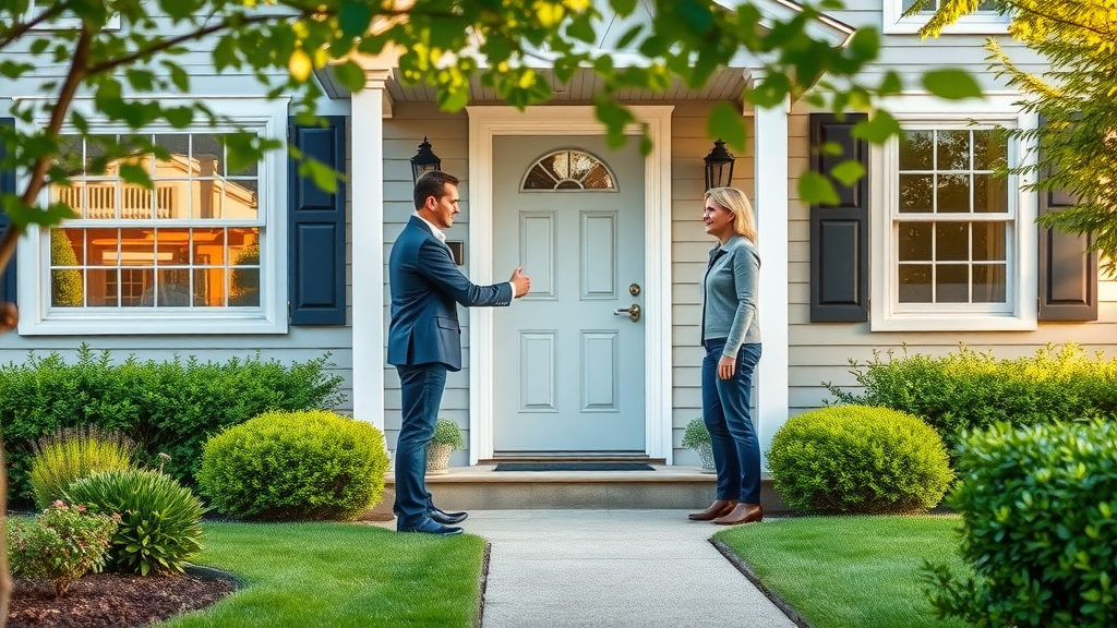 Freshly renovated home exterior with curb appeal from targeted renovations