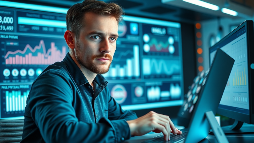 Digital marketer creating social media marketing content - monmouthshiremedia marketing