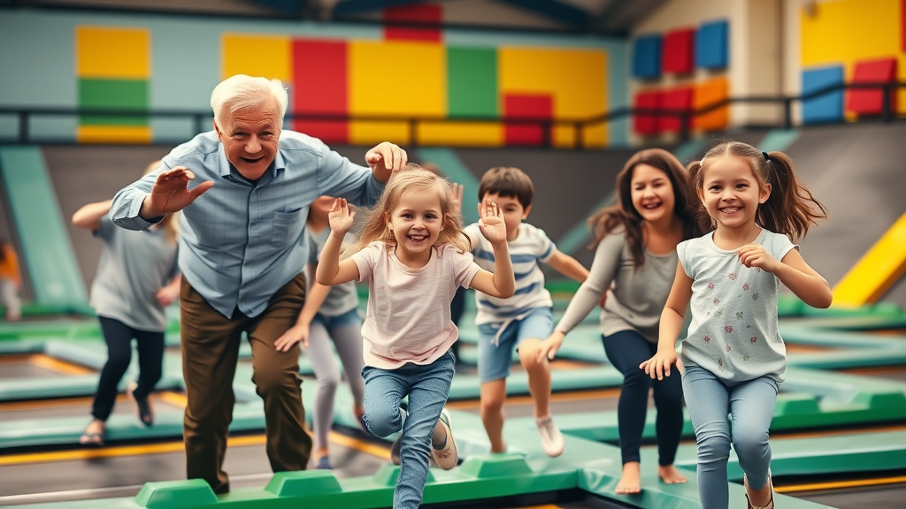 Multigenerational family finds affordable family fun near me indoors
