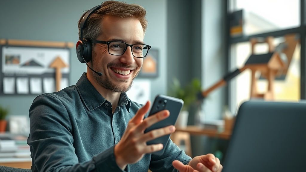 AI-powered digital assistant helping roofing customer, boosting customer service and support for roofing businesses with ai voice agent