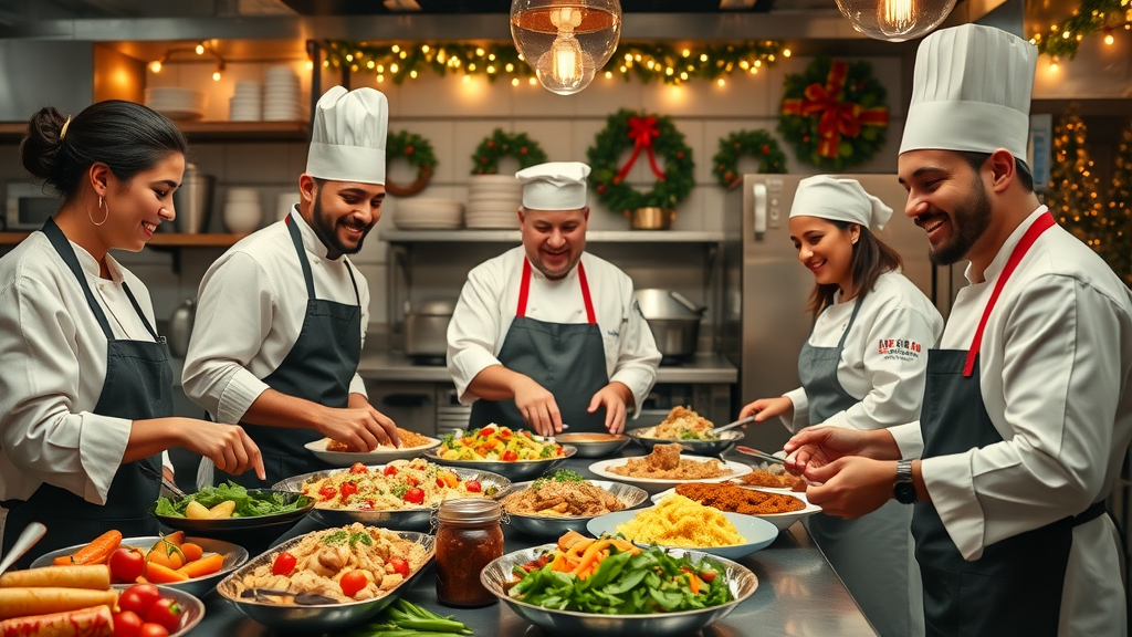 Local chefs create festive holiday dishes for community cookbook supporting Royal Columbian Hospital.