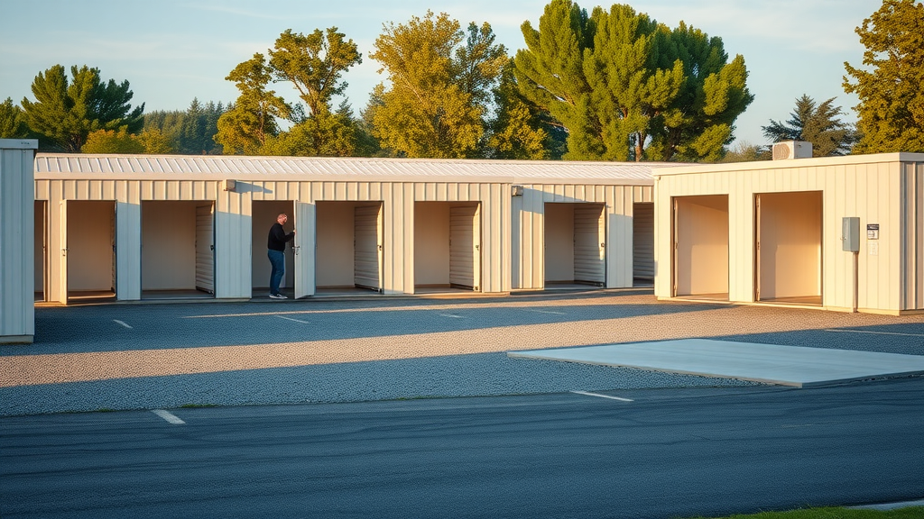 Spacious self storage units near me in Alma AR with easy highway access